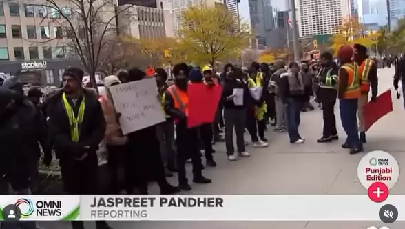 "整个旁遮普都来了"!多伦多等地爆发抗议 数千人PR梦碎、被迫回国