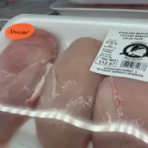 加拿大食品通胀未退　鸡肉牛肉涨幅最大