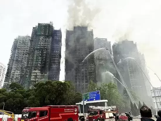 香港火灾楼盘曾向保险公司投保 其中一项保额20亿