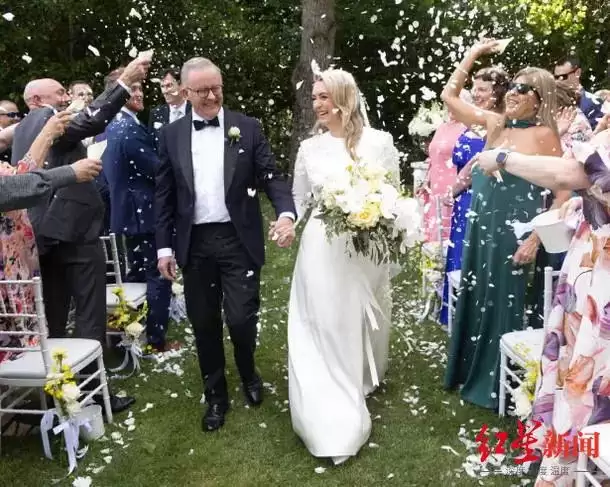 澳大利亚总理低调完婚,成澳首位任内结婚的领导人