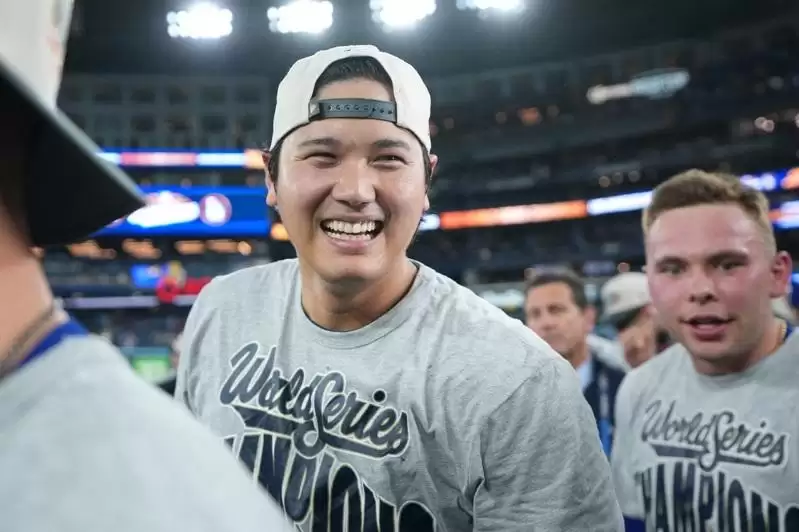 大谷翔平4度获选美联社年度最佳男运动员 追平纪录