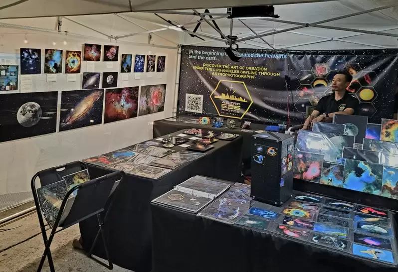 华人奶爸半夜带娃 后院发展天文摄影事业