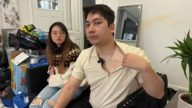 60秒命悬一线! 加拿大亚裔夫妻"卖闲置"被盯上 歹徒入室暴力袭击