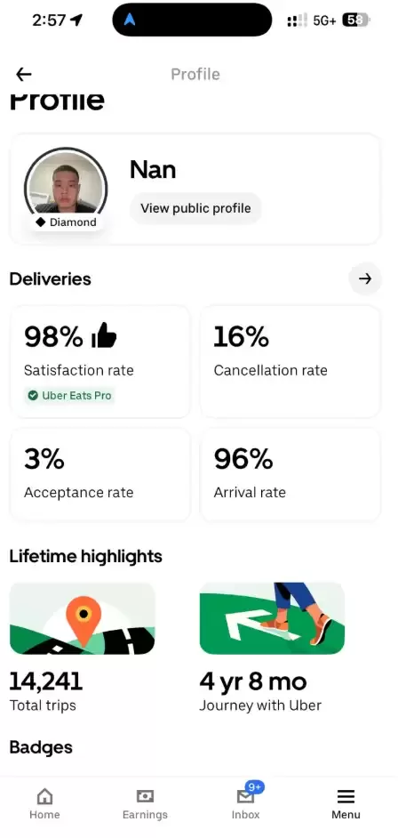 多伦多华人遭Uber永久封号 失去唯一收入来源! 干了4年、98%好评