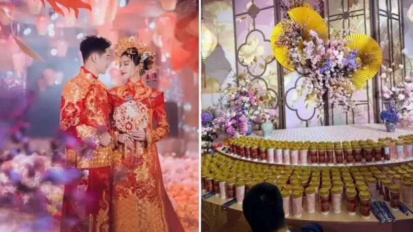 霸王茶姬︱创始人“无酒”婚宴全场饮奶茶   网民：大家都别睡