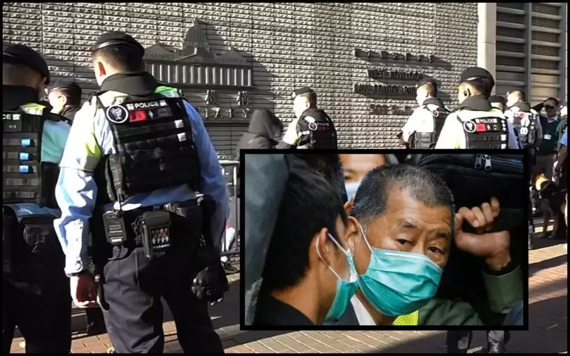 黎智英勾结外国势力及煽动罪3项罪名成立  稍后研判刑期