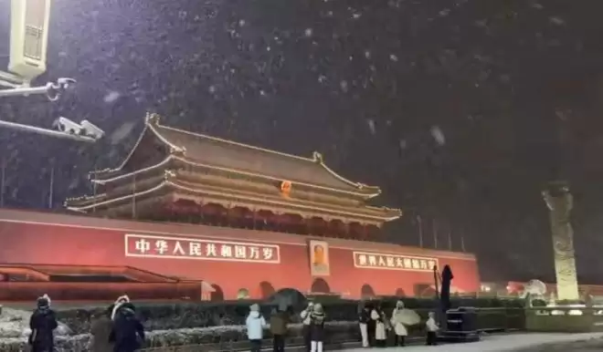 巩俐陪老外老公逛北京,年龄差被脚步踩碎,爱情早不是童话