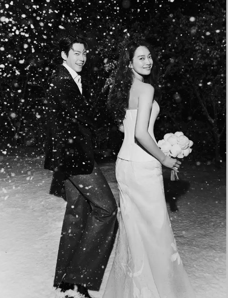 金宇彬申敏儿今大婚 经纪公司抢曝“梦幻绝美婚纱照”