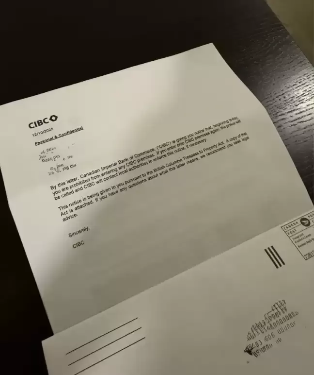 华人被吓傻了：连收银行三封信，马上关账户不准踏进银行半步