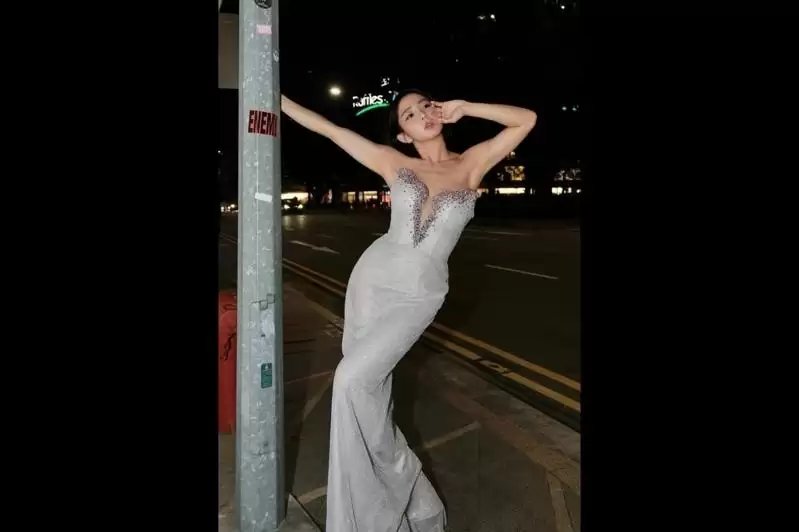 眼精完全不敢直视 郭书瑶爆乳美人鱼空降新加坡颁奖