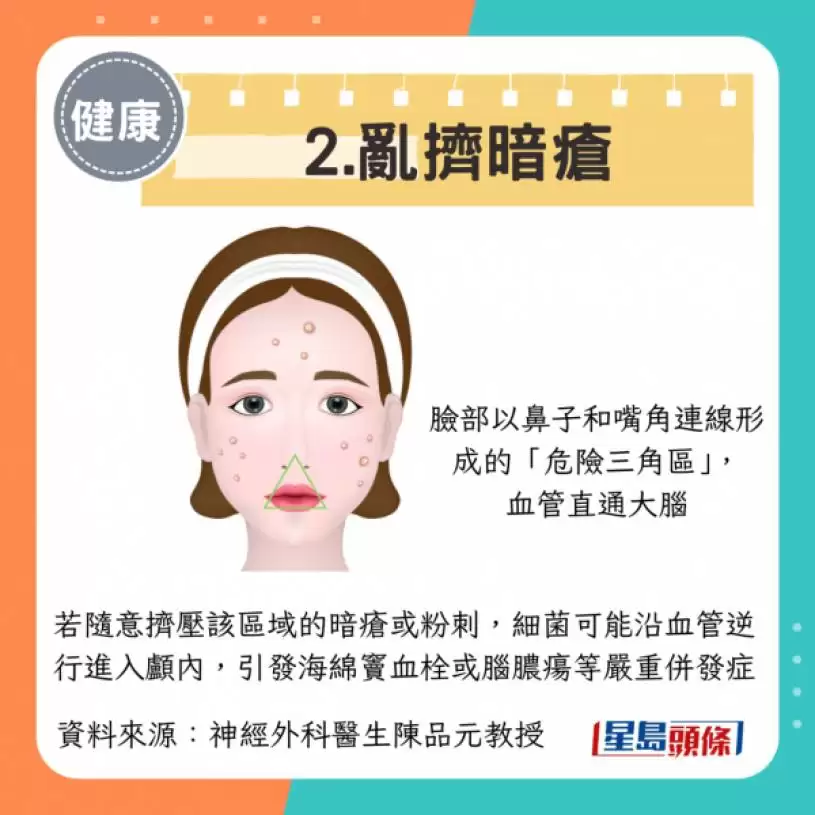 常挖鼻孔可致命？1原因恐致脑膜炎/脑炎 挤暗疮也高危！