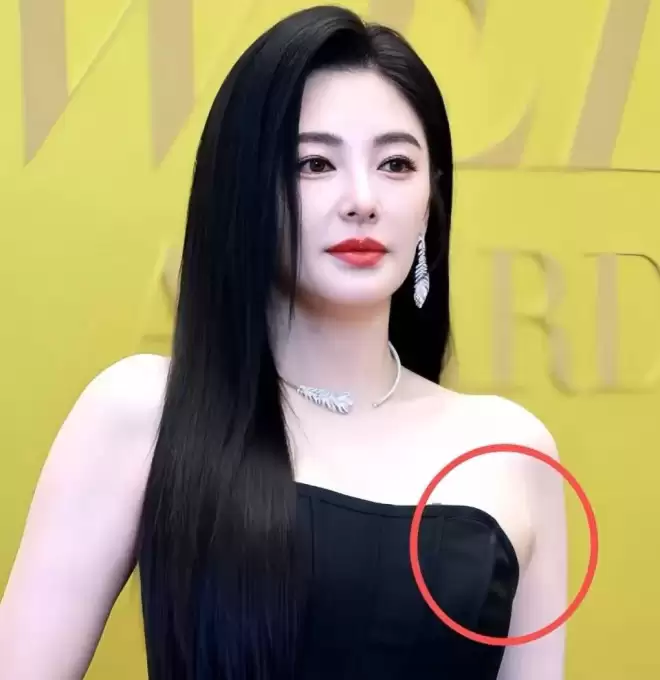 芭莎红毯真抓马!张雨绮勒出副乳,高圆圆头发乱飞,迅猛龙险走光