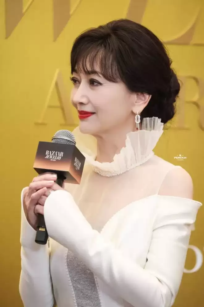 芭莎红毯真抓马!张雨绮勒出副乳,高圆圆头发乱飞,迅猛龙险走光