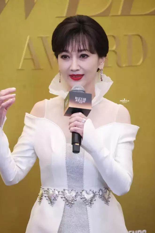 芭莎红毯真抓马!张雨绮勒出副乳,高圆圆头发乱飞,迅猛龙险走光