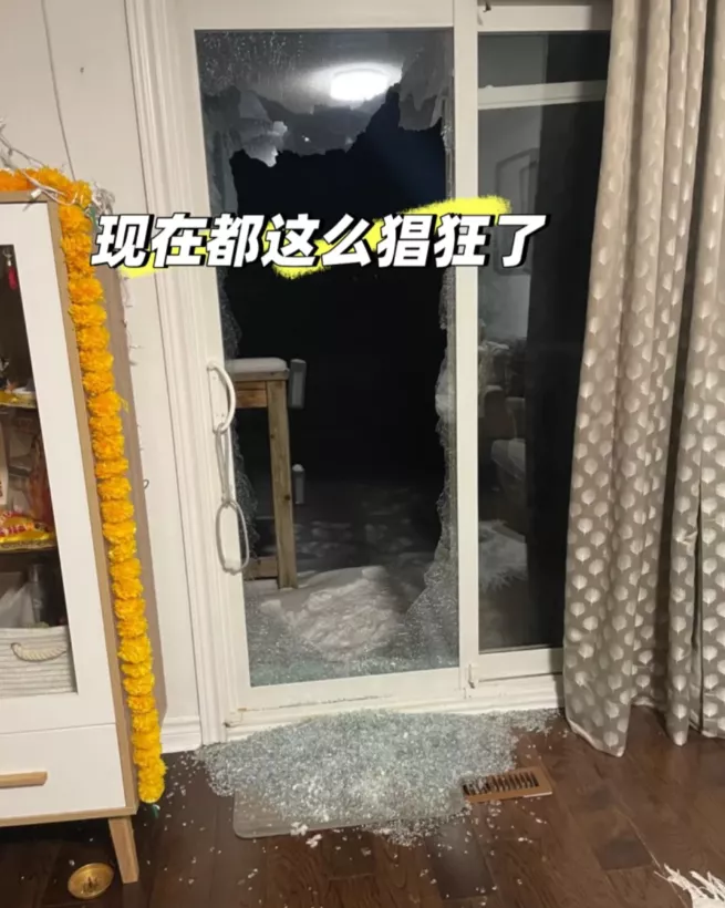 华人前脚坐飞机飞走 后脚就被贼把家给偷了