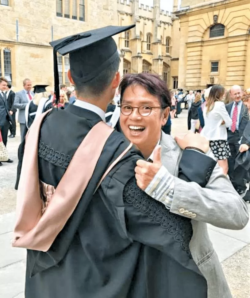 谭咏麟私生子隐居加拿大  牛津学霸年薪百万搞加密货币不靠父荫
