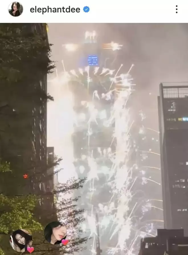 小S发跨年照纪念大S，对比去年不止少了一个人