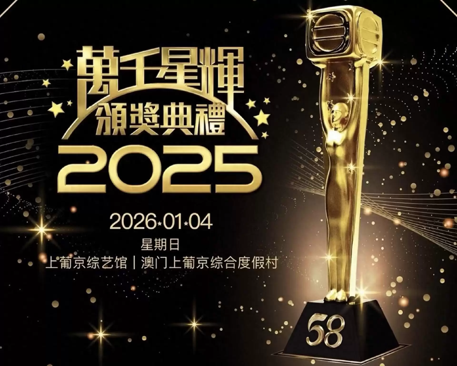 TVB颁奖典礼结果出炉 曾志伟卸任总经理