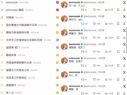 S了14个顶流男明星的女网红 什么来头?