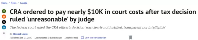 CRA也会栽跟头! 一通电话成"把柄", 被罚支付$9500诉讼费!