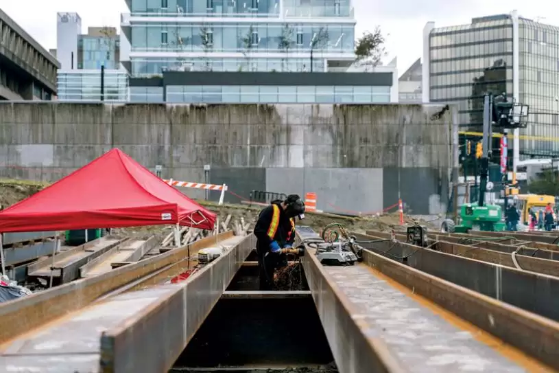 温市百老汇街部分路段因地铁施工  将从1月26日起封路4个月