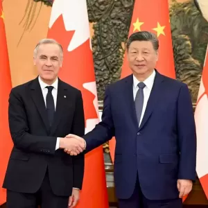 卡尼与习近平会面 双方发表联合声明