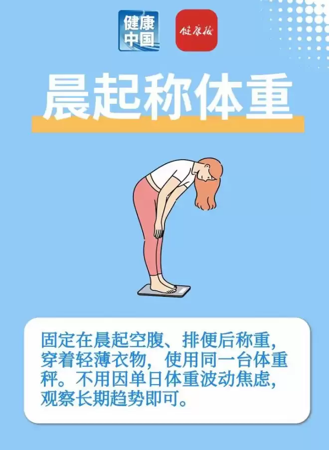 体重稳定的人 都在坚持这4个“不起眼”的习惯