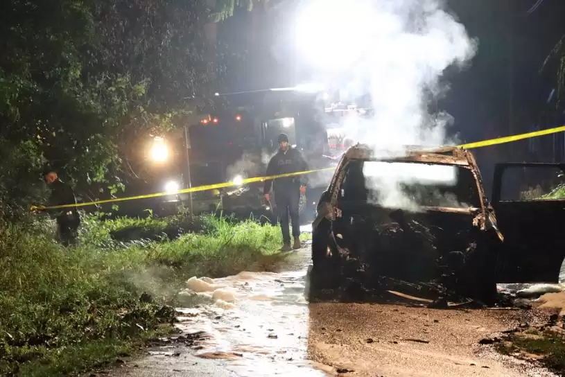 本拿比繁忙大街夺命枪击    随后附近发生火烧车