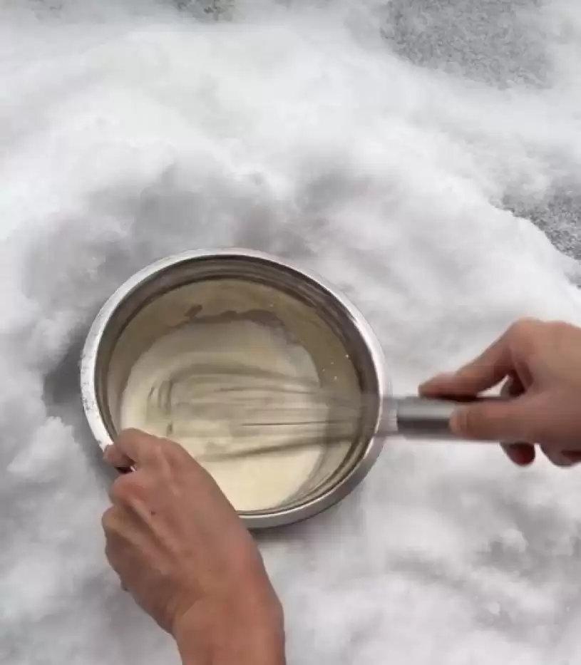 【降雪破纪录】市民雪中寻乐  造雪糕 制玫瑰 放狗 躺平 打卡...