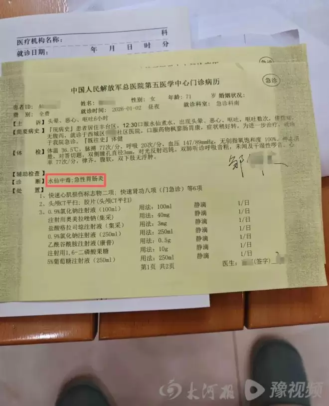 盒马误将水仙当百合配送，致71岁老人和12岁孩子中毒