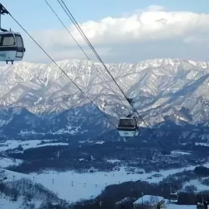 女子滑雪遇难 背包被缆车卡住悬吊半空
