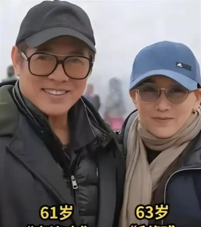 李连杰和利智合照曝光 才发现他们老到难以想象