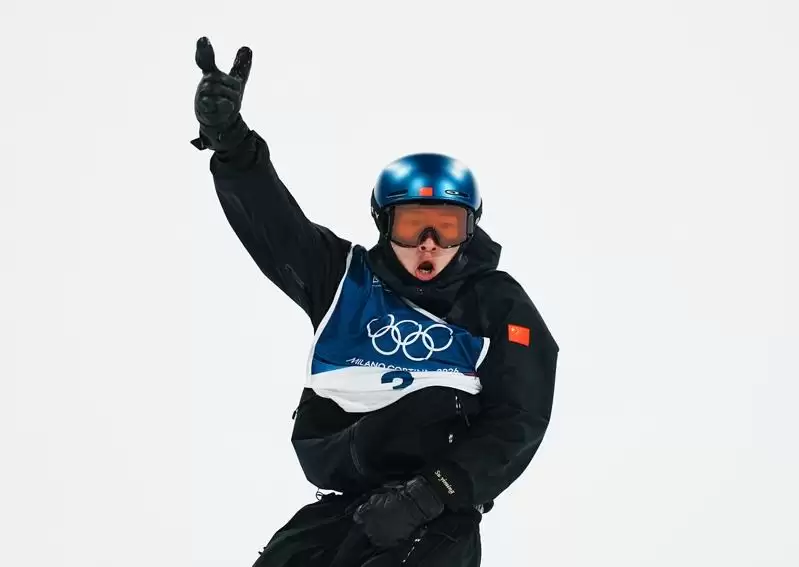 冬奥／中国首面奖牌入袋 苏翊鸣单板滑雪男子大跳台夺铜