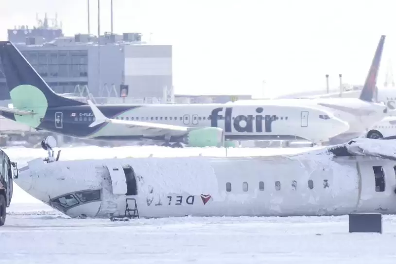 达美航空客机翻覆失事近一年　运安局称仍未能确定肇因