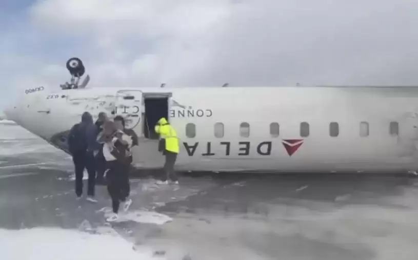 达美航空客机翻覆失事近一年　运安局称仍未能确定肇因