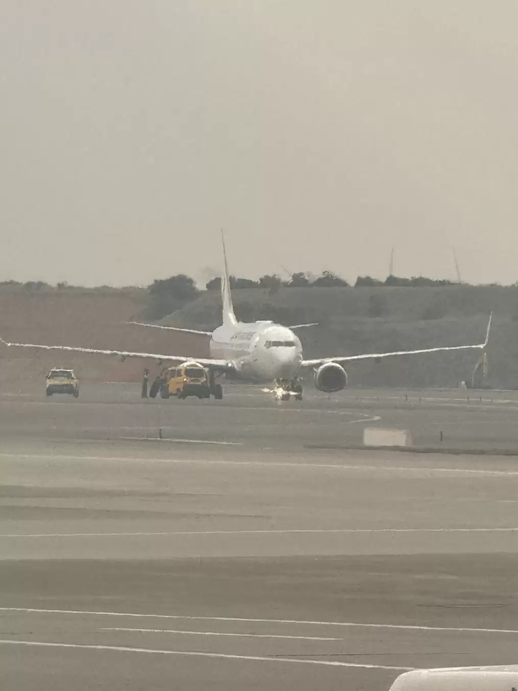 波音客机接连发生轮胎事故&nbsp;大韩航空降仁川机场两胎爆裂 南韩下令全面检查