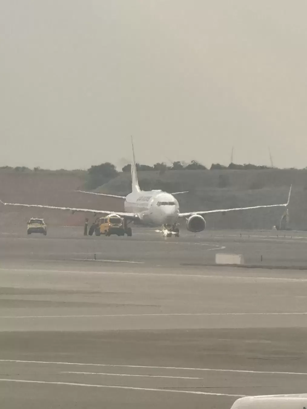 波音客机接连发生轮胎事故&nbsp;大韩航空降仁川机场两胎爆裂 南韩下令全面检查