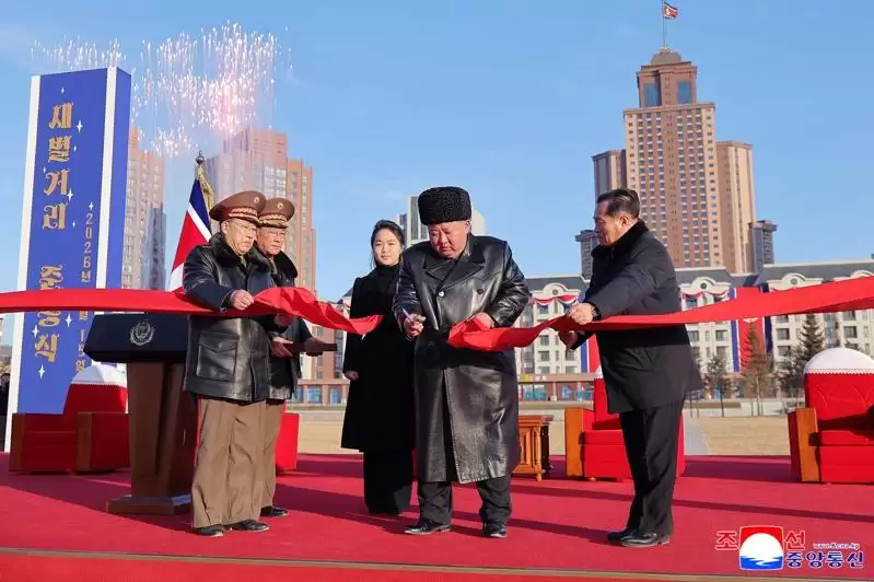 金正恩主持新社区落成 供阵亡军人遗族安居