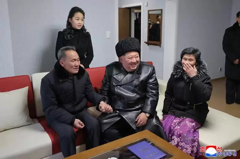金正恩主持新社区落成 供阵亡军人遗族安居
