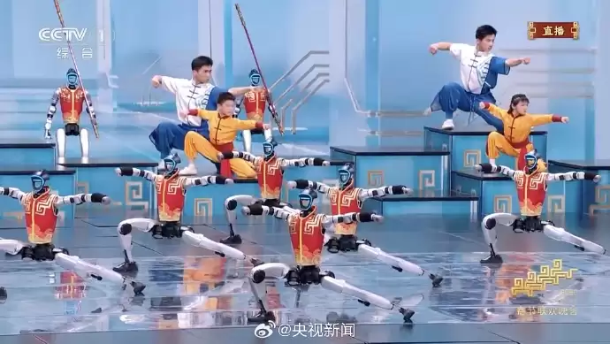 人形机械人组团上春晚 美国专家紧盯