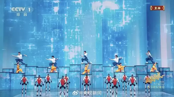 人形机械人组团上春晚 美国专家紧盯