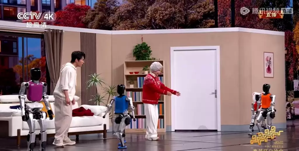 人形机械人组团上春晚 美国专家紧盯