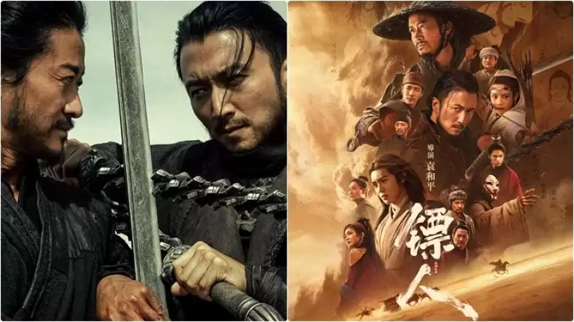 《镖人：风起大漠》内地预售破1.8亿元 最新预告曝光  谢霆锋追捕吴京动作戏亲身上阵