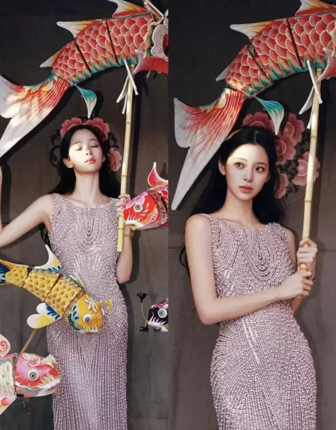不愧是今年春晚最美的节目，女神们真的美爆啦！