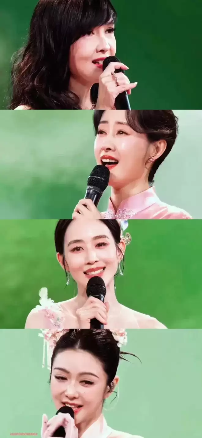 不愧是今年春晚最美的节目，女神们真的美爆啦！