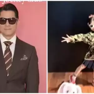 郭富城女儿长大了 有跳舞天份要出道？