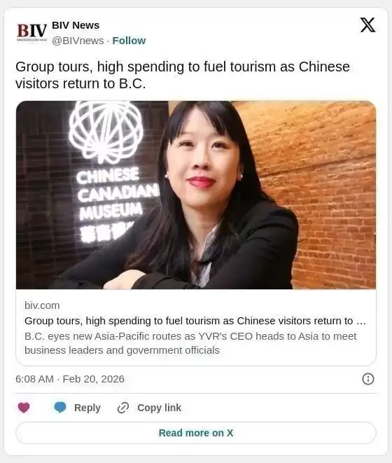 钱袋子来了！中国游客重返加拿大 高消费刷爆BC省旅游热潮