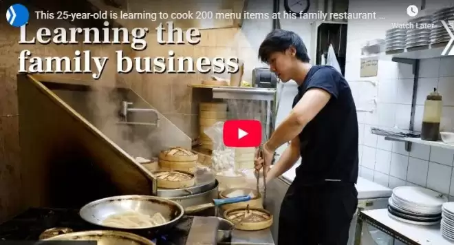 厉害！放弃金融梦接手父亲老店 加国华裔青年回归厨房练大厨