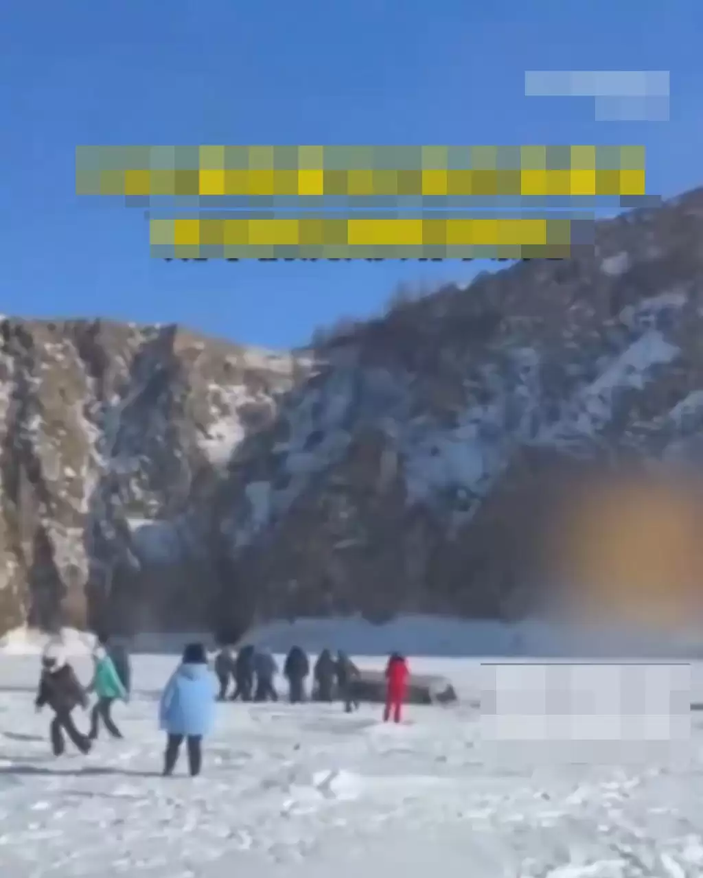 俄罗斯贝加尔湖｜车辆沉湖致8死事发影片曝光  &nbsp;1人奋力抓绳索逃生