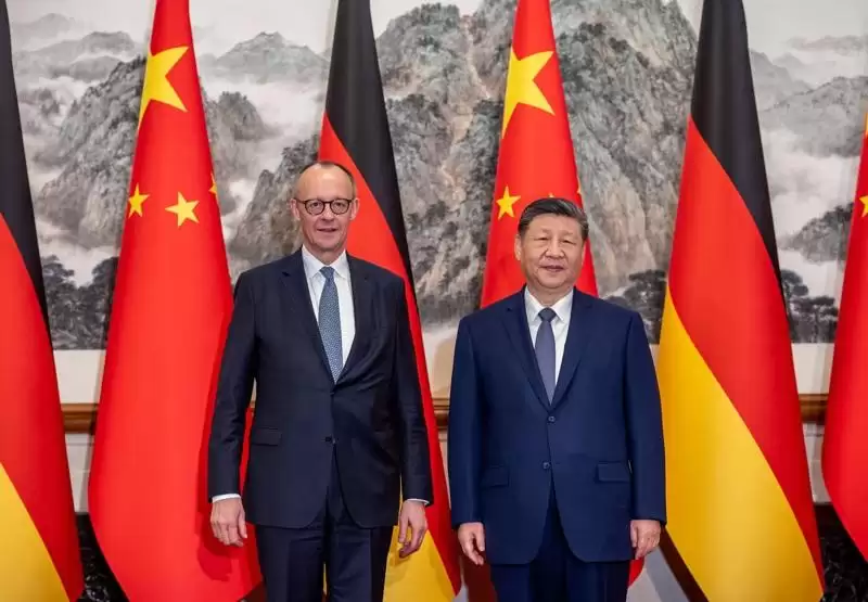 习近平会见梅尔茨 就贸易问题向德国喊话
